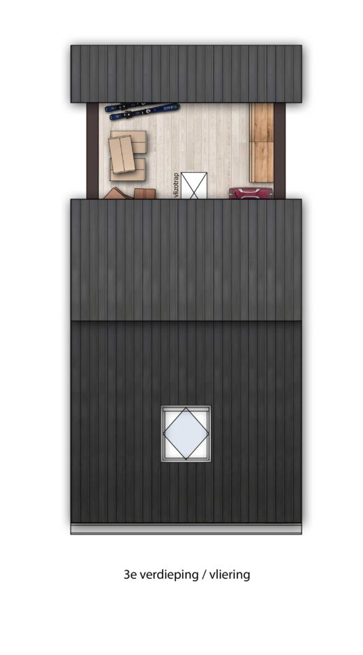 3e verdieping